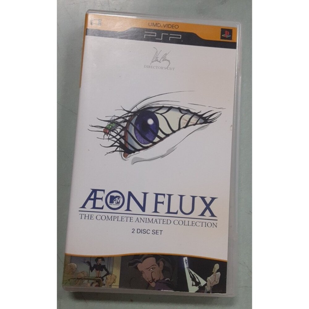 Aeon Flux The Complete Animated Collection (UMD, 2008, 2-Disc Set, Sony PSP)